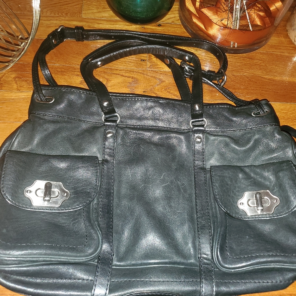Olivia Harris leather purse